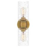 Ashley 2-Bulb Wall Sconce in Brass x 3