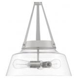 Quoizelï¿½ 1-Bulb Semi-Flush Mount in Nickel x 2