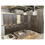 15pc.Silvercreek West Point Grey 36' Kitchen