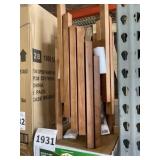 15' Wooden Plant Stand x6