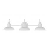 Hampton Bay 3-Bulb Vanity Light in White