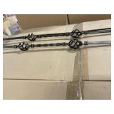 Decorative Metal Baluster w/Caps In Bronze x150