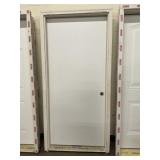 36' x 80' LH Smooth Steel Exterior Door