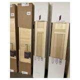 24' Poplar Bi-Fold Door