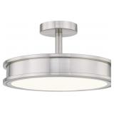 Ashley LED Semi-Flush in Chrome x 2