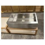 36' x 21' Stainless Apron Single Bowl Kitchen Sink