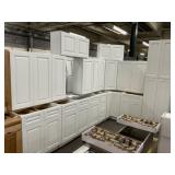 15pc. Silvercreek Aspen White 36' Kitchen
