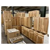 15pc. Silvercreek Hickory Shaker 36' Kitchen