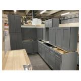 12pc. Silvercreek Platinum Gray 30' Kitchen