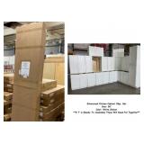 R-T-A 15pc. Silvercreek White Shaker 36' Kitchen