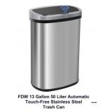 Automatic Touch-free 13gal Stainless Steel