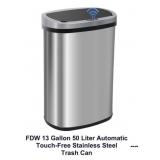 Automatic Touch-free 13gal Stainless Steel
