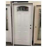 36' x 80' LH Steel 5-Panel Exterior Door