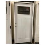 36' x 80' RH Steel Deco Craftsman Style Ext. Door