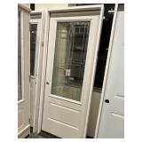 32' x 80' RH Fiberglass MV Deco Glass Ext. Door