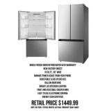Midea French Door Refrigerator With Warranty