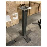4' x 40-1/4' Bar Height Table Base