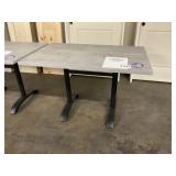 48' x 30' x 20-1/4' Indoor/Outdoor Table W/Base