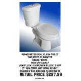 Penncrafter Dual Flush Toilet