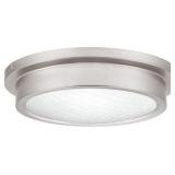 Ashley LED Flush Mount in Nickel x 3