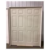 64' x 80' MDF Hollow Core Interior French Door