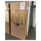 6' Teak Butcher Block Island Countertop