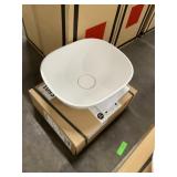 15' x 15' Square Vessel Sink In White x2