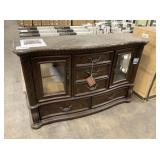 60' x 19' San Marino Server in Dark Brown