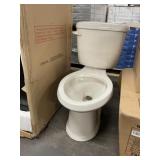 Gerber 2 Piece Elongated Toilet In Biscuit