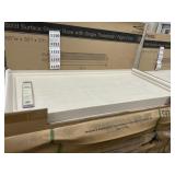 60' x 30' Transolidï¿½ RH Drain Shower Base