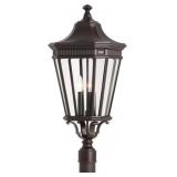 Feissï¿½ 2-Bulb Post Lantern in Bronze x 2