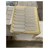 12' x 12' Picketfence Pewter Mosaic x 50 Pieces