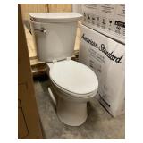 American Standard Vormax Elongated White Toilet