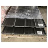 12' Black Steel Roofing/Siding x 600LF