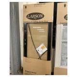 Larsonï¿½ 32' x 80' Black FV Storm Door w/ Hardware