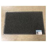 17-1/2' x 30-1/2' Black Trapper Mat x 2