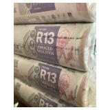 Pallet of R-13 Unfaced Insulation-Wet