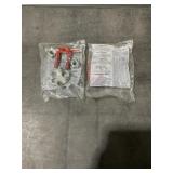 Case of Red U-Bolt Crosby Clips for One Money