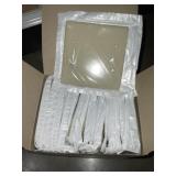 25Pk Levington 4-Gang Blank Covers in Ivory x 2