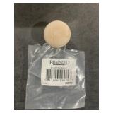 Bag of (25) 1-1/4' Birch Cabinet Knobs