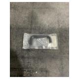 Bag of 3-1/2' Black Plastic Handles