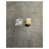 Bag of 1-1/2' Wooden Cabinet Knobs for One Money