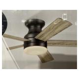 Crestwell 52' Indoor Ceiling Fan in Matte Black