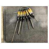 DeWalt Mix Sizes Drill Bits x6