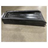 (3) Plastic Concrete/Baluster Moulds