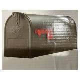 Elite Galvanized Steel Post Mount Mailbox
