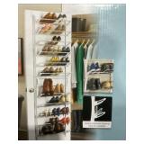 36-Pair Over the Door Shoe Rack in White