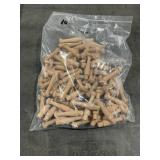 Bag of (100) 3' Cherry Shaker Pegs