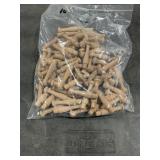 Bag of (100) 3' Cherry Shaker Pegs