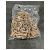 Bag of (100) 3' Cherry Shaker Pegs